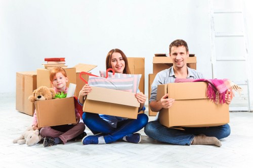 Professional packing and furniture protection for a Tower Hill move