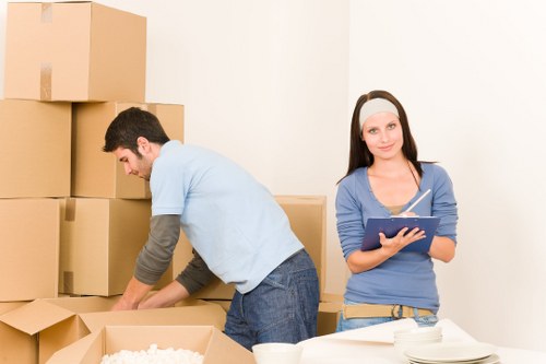 Packing and loading process for house removalists in Tower Hill
