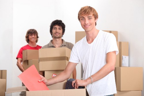 Office relocation support near Tower Hill with desks and equipment